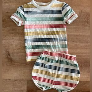 Fin and vince rainbow stripe set